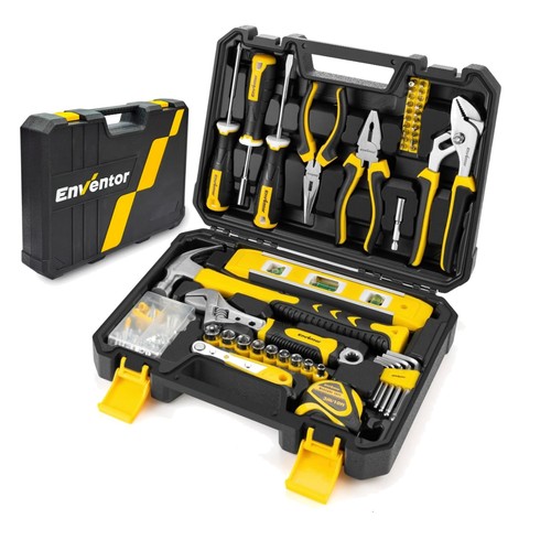 108pcs home tool kit - home, with