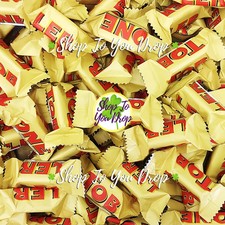 200g MINI TOBLERONE MILK CHOCOLATE BARS Tiny Nougat 42 Calories Bar✨CHEAPEST✨🍫