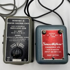 Hornby II Power Control Unit & Minimodels Smoothflow Transformer - Untested   W9