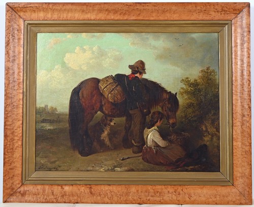 Antique 19th century figures - 19th,