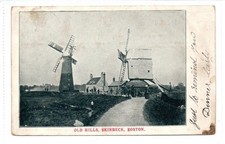 OLD MILLS, SKIRBECK, BOSTON: Lincolnshire postcard (C93941)