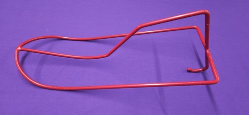 Red tubular metal mountable - red,