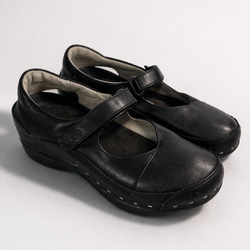 Wolky strap cloggy - cloggy, black