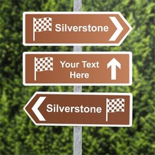 Silverstone Circuit Road Sign