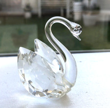 Vintage Swarovski Crystal Swan