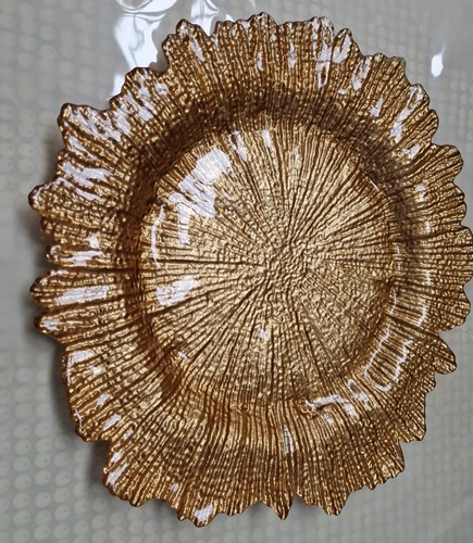 Gold metallic glass - gold,