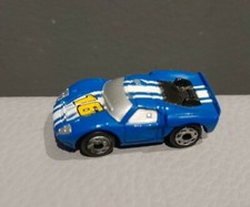 Micro Machines Ford GT-40 Race Car Blue NO.16 #16 RETRO TOY Mini VINTAGE 