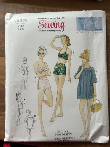 Tracked vogue v9255 sewing - tracked,