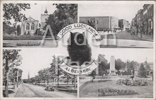 Good luck from - from, aldershot