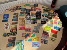Phone Cards, Job Lot of 95 unusual used phone cards - some gems! 1990s?