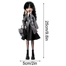 UK Wednesday Collectible Doll Wednesday Addams in Nevermore Academy