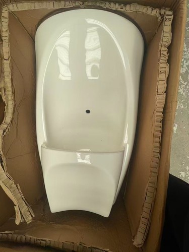 White ceramic wudu sink and - wudu,