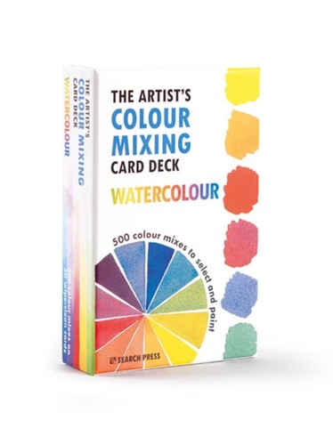 Colour mixing card deck - mixing,