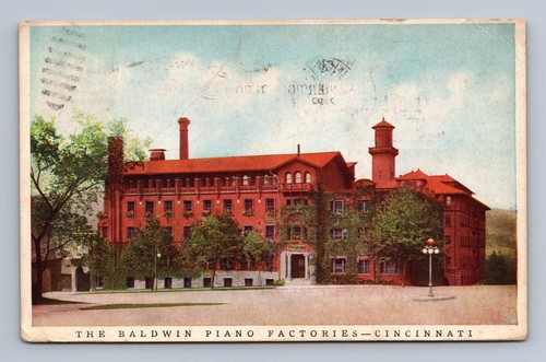 Antique ohio postcard - postcard, baldwin