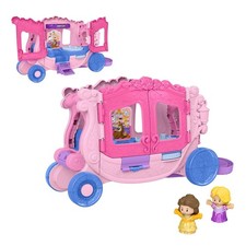 Disney Princess Pull-Along Musical Carriage with Sounds for Kids