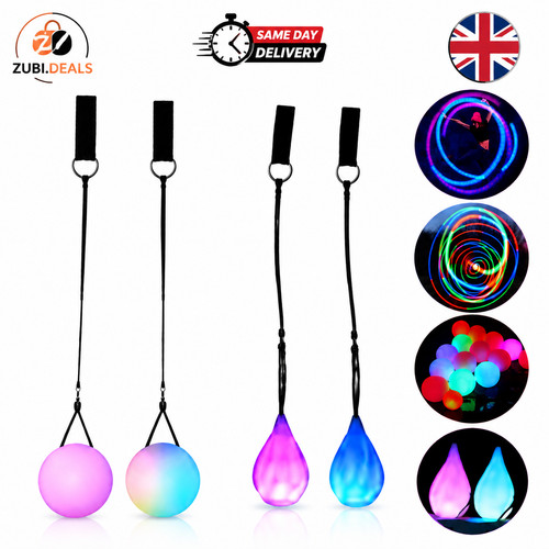 2pcs multicolor glow poi led - 2pcs,