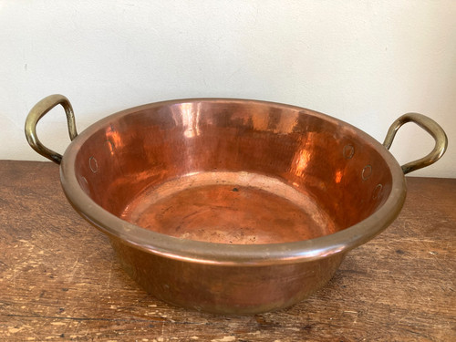 Sturdy antique copper jam - antique, /