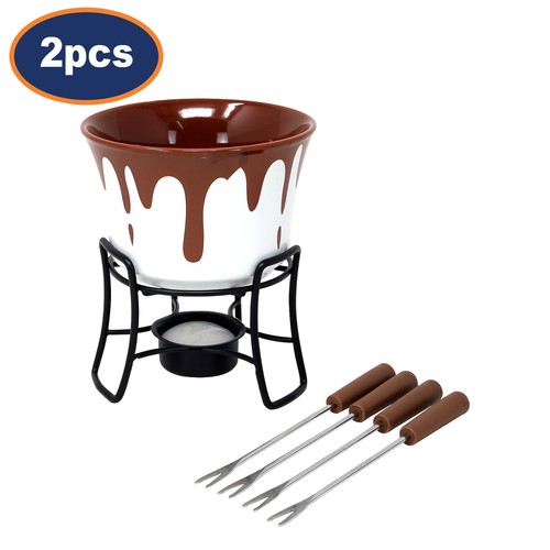 Chocolate fondue set with - set,