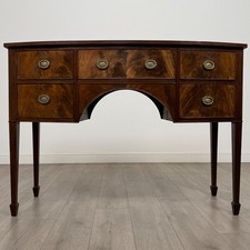 Antique 19th Century Bow Front