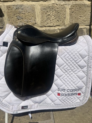 Ideal black saddle - 17’’, gp