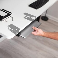 Under Desk Laptop Mount Bracket Set Laptop Mount for Cabinet Router Tablet