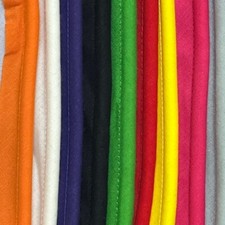 Fabric Covered Piping 35 Colours by the metre