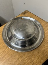 Vintage Dished Hubcap - 15.5"