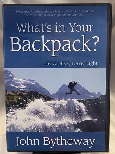 What your backpack dvd - in,