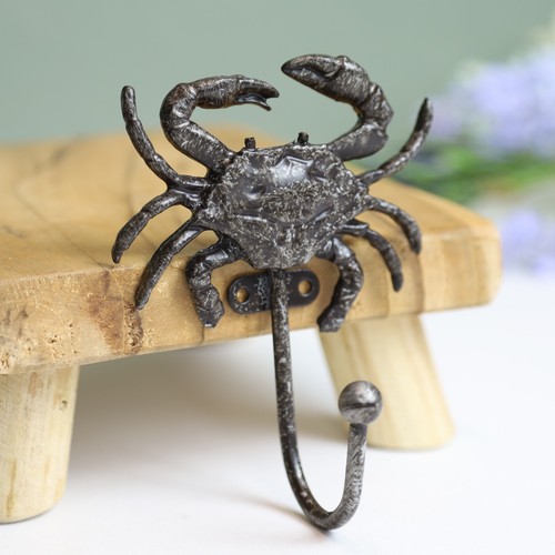 Metal crab hook - hook, rustic