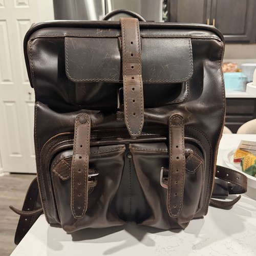 Saddleback leather bigmouth - leather,