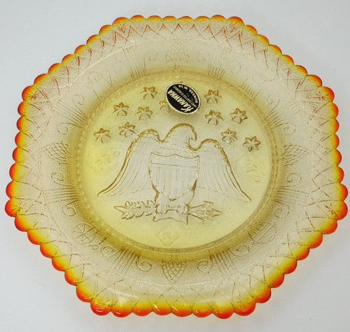 Kanawha amberina art - kanawha, glass