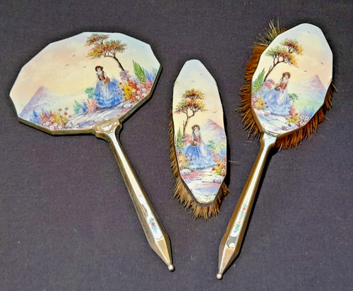 Vintage vanity set mirror - vintage,