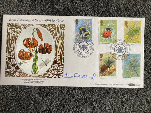 David attenborough signed - attenborough, 1985