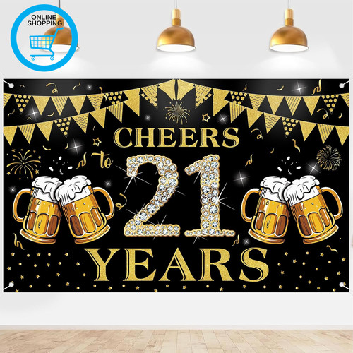 21st birthday decorations - birthday,