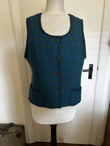 Vintage welsh tapestry gilet - welsh,