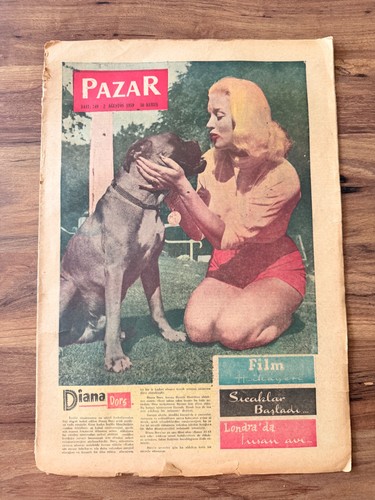 Diana dors cover foto magazin - cover,