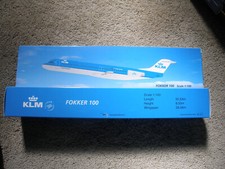 KLM LIVERY FOKKER 100 - 1:100