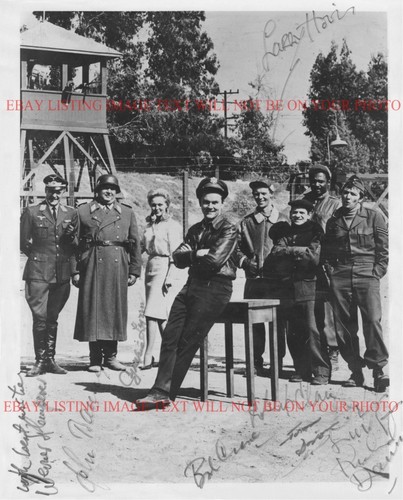Hogan heroes cast signed - heroes,