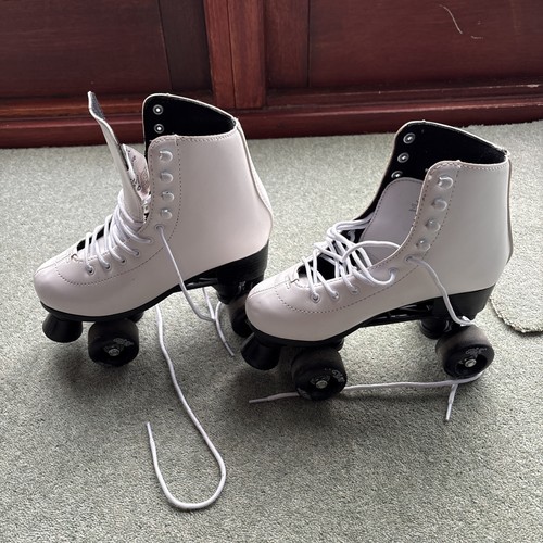 Fear white roller skates - fear,