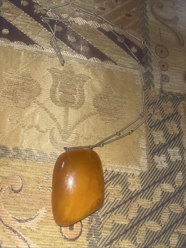 Vintage baltic amber - baltic, pendant