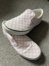 Pink And White Checkered Vans