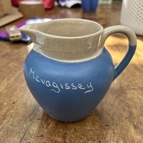 Devon moor pottery - devon, blue