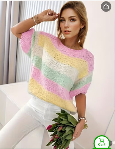 New pastel rainbow short - new,