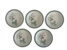 Wedgewood x5 Raspberry Cane Pattern Side/ Dessert/Tea Plates 6.5” Charity