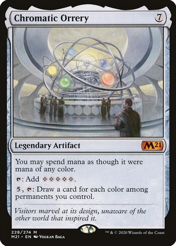 Chromatic orrery 228 - chromatic,