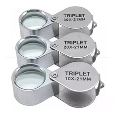3 x Jewellers Loupe Magnifier
