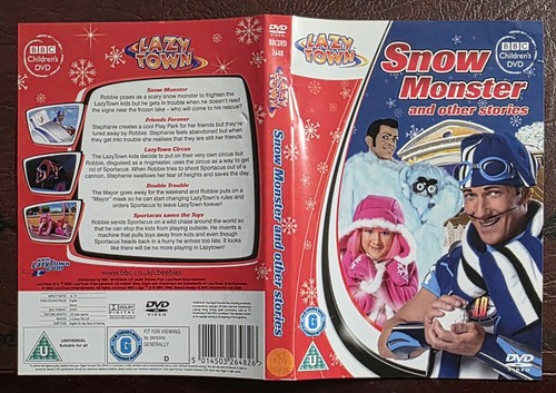 Lazy town snow monster and - ©,