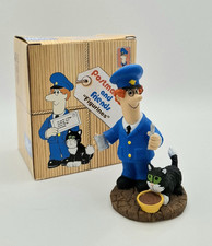 Postman Pat Figurine Feeding Jess Woodlands Animation Ltd Vintage Collectable
