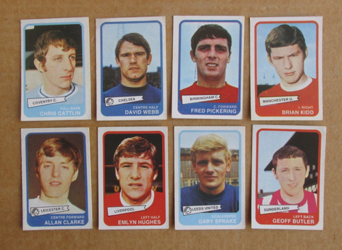 1968 football card - football,