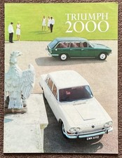 TRIUMPH 2000 Saloon & Estate